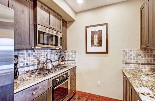 Peak 8 Condo | Luxury Studio Condo Steps from Winter Activities, Sleeps 4 by RedAwning