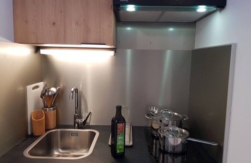 Le Puy-en-Velay Apartment | Luxury studio with terrace 2 steps from the city center.