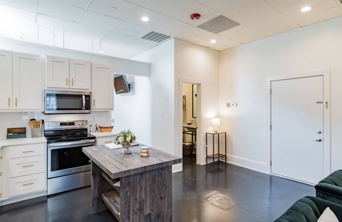 Civil Rights Historic District Condo | Luxury Studio Loft in theatre district BHM
