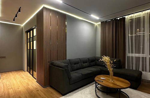 Almaty Apartment | Luxury two-room apartment with breathtaking mountain and Mega Mall views