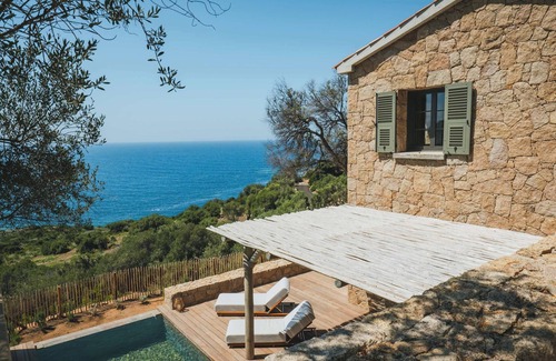 Cargese Villa | Luxury Villa a nepita Beach access through the maquis