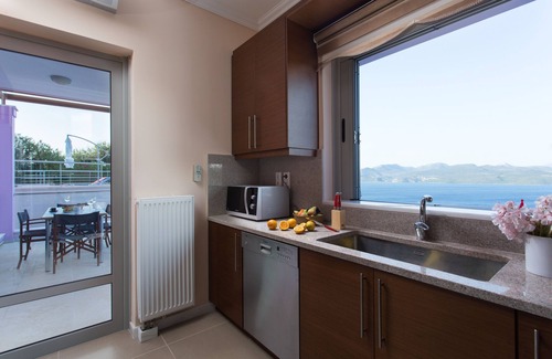 Spanokhorion Villa | Luxury Villa * Amazing Sea Views * Private Pool * Private Garage * Orchard
