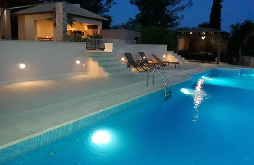 Metokhi Villa | Luxury Villa, Big Pool And Garden, Great View