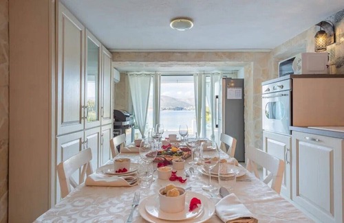 Okrug Villa | Luxury villa Destiny Ciovo 1 by the sea with heated pool at the beach