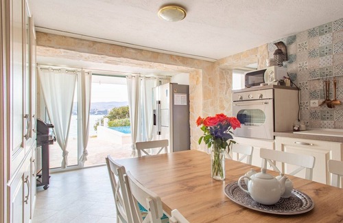 Okrug Villa | Luxury villa Destiny Ciovo 1 by the sea with heated pool at the beach