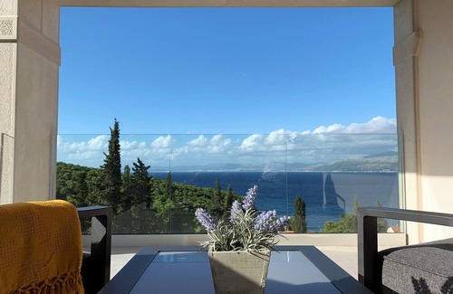 Postira Villa | Luxury villa Diletta Postira with pool, gym, sauna near the beach in Postira on Brac