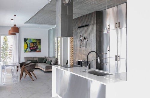 Spanokhorion Villa | Luxury Villa Flamingo by Lefkada, with an amazing view of Lefkada town&island