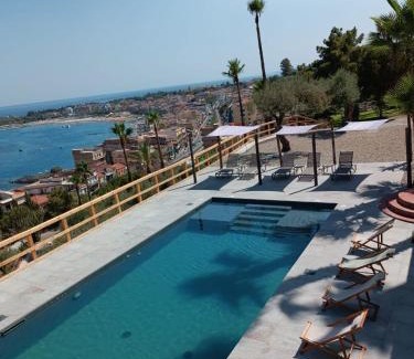 Giardini Naxos Villa | LUXURY VILLA Vittorianna Etna- Taormina & Seaview with Pool