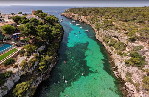 Cala Pi Villa | Luxury villa with fantastic view into the blue bay of Cala Pi