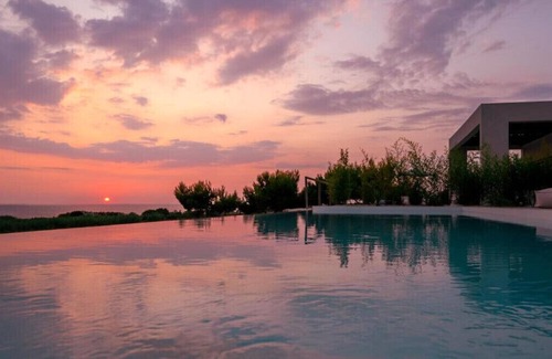 Gargaliani Villa | Luxury villa with Private infinity pool, sea view & sunset. Nobus Villas 2.