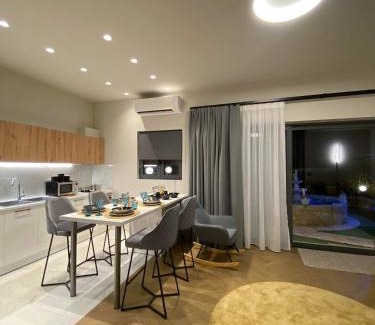 Nea Kios Villa | Luxury Villas Chrysa Private Pool & Spa