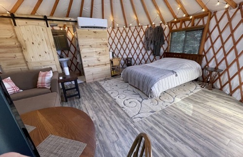 Mineral Wells Cabin | Luxury Yurt in Mineral Wells