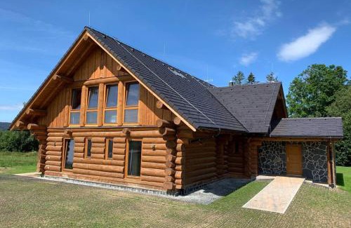 Frymburk House | Luxusní srub až 24 lůžek - Sruby-lipno