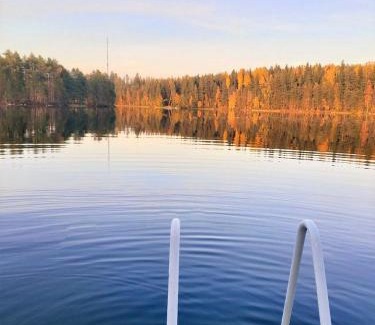 Tammela House | Mökki saunalla mäntymetsässä