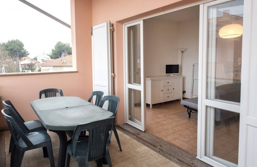 Marcelli Apartment | M126 - Marcelli, three-room apartment facing the sea in a residence with swimmin
