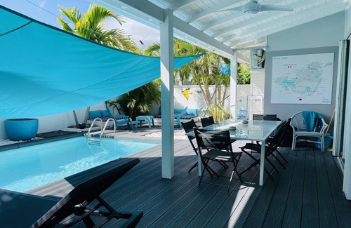 Rambaud Villa | MAGNOLIA, friendly villa just a few steps from Orient Bay beach!