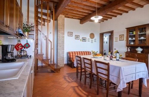 Casamaggiore Apartment | Madone 4, large apartment in agriturismo. Pool, WiFi, tennis