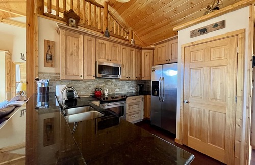 Cranberry Falls Cabin | Maggie Valley Cabin w/Deck & Mtn Views by Blue Ridge Pkwy