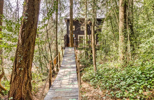 Cedar Hills House | Magical forest treehouse with zip line - dog-friendly - 10 minutes to downtown