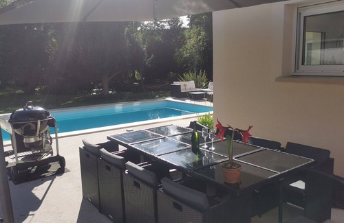 Croth House | Magnificent 8p villa with swimming pool, sauna and SPA