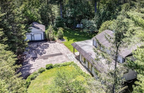 Sainte-Adele Villa | Magnificent Gated Compound with 3 acres of land with river