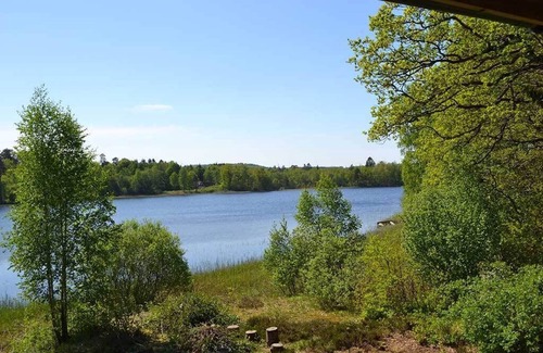 Drakabygget House | Magnificent house with panoramic views of the lake and a sauna with a view