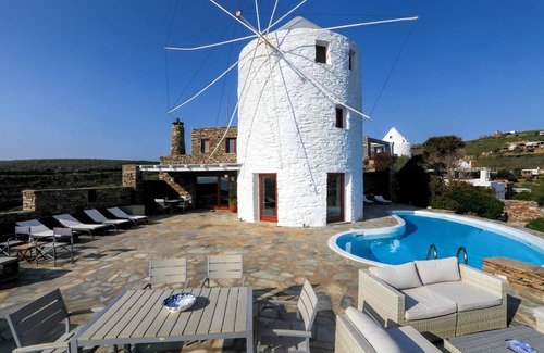 Koundouros Villa | Magnificent Kea Villa | Villa Faros | 5 Bedrooms | Direct Access to Sea |.
