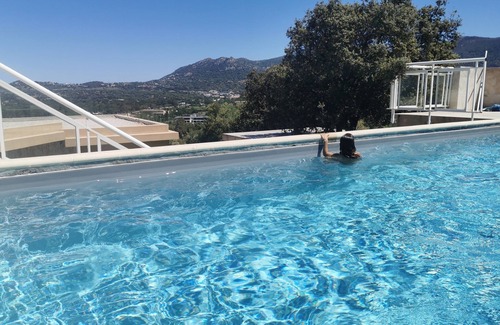 Algajola Villa | Magnificent modern villa with panoramic sea view and swimming pool