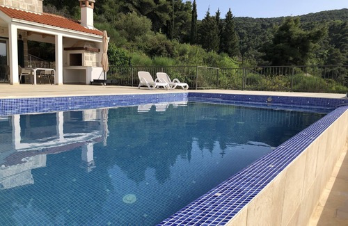 Lopud Island Villa | Magnificent new Villa Tofta on Lopud, Croatia. Sea views from the infinity pool