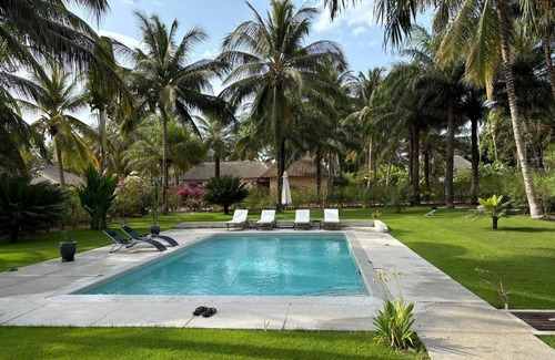 Cap Skirring Villa | Magnificent oceanfront villa with private pool and wooded garden.