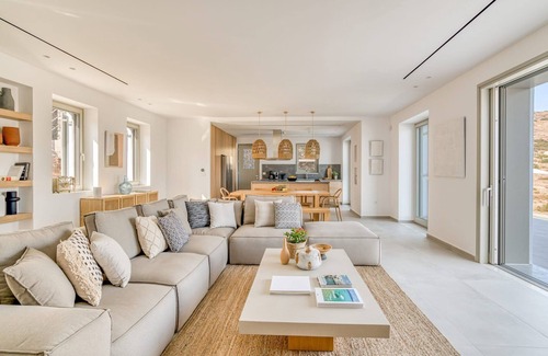 Paros Villa | Magnificent Paros Villa | Villa Stone Pearl | 7 Bedrooms | Infinity Pool and.