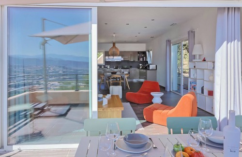 L'Ile-Rousse Villa | Magnificent sea view, swimming pool, Bodri beach within walking distance