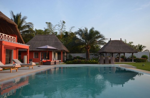 Cap Skirring Villa | MAGNIFICENT VILLA BY THE SEA WITH PRIVATE ACCESS TO THE BEACH, 5 * SERVICE