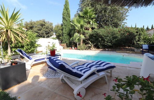 Toulouges Villa | Magnificent villa with air-conditioned pool 10 minutes from beaches and 30 minutes from Spain.