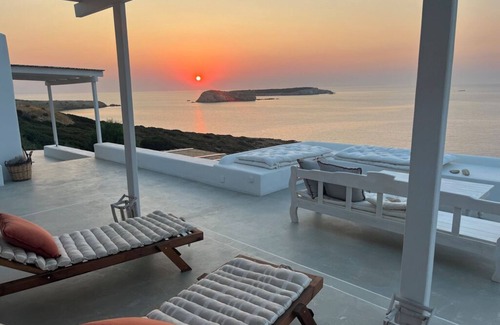 Lipsoi Villa | Magnifique Villa Avec Accès Privé à la mer en bas de la Maison