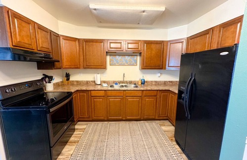 Spearfish Apartment | Main Level - King Beds - Patio - Laundry - Walk to downtown!