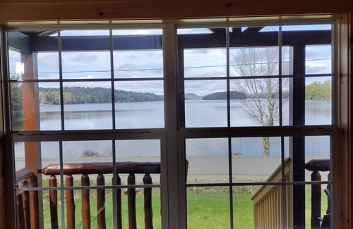 Liberty House | Maine Lake House with gorgeous views, swim, kayak and fish off private dock.