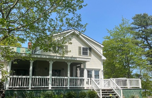 Woolwich House | Maine waterfront home, with hot tub and dock access, 1 mile from downtown Bath