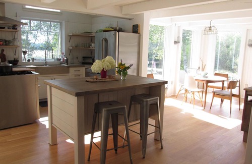 Owls Head Cottage | Maine Waterfront- Rustic-Modern Scandinavian Style Cottage. Private & Secluded.