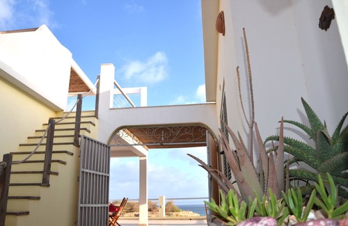Maio Villa | Maio Island, Cape Verde archipelago beautiful detached villa, ocean view terraces