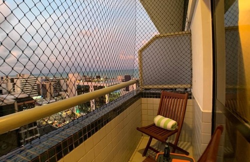 Cabo Branco Apartment | Mais espaço com estilo e vista para o Mar