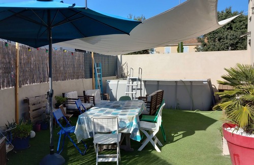 Chateaurenard House | Maison 80m² ,3 Chambres, Climatisation et Piscine, Entre Avignon et St Remy