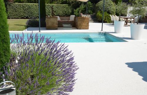 Oppede Villa | maison bertuli Oliviers Aircon, heated saltwater Pool, 2 Bedrooms