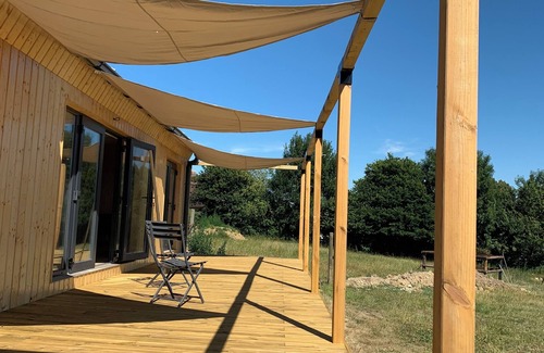 Courtonne-la-Meurdrac House | Maison Bois Lumineuse Avec Belle vue et Grande Terrasse