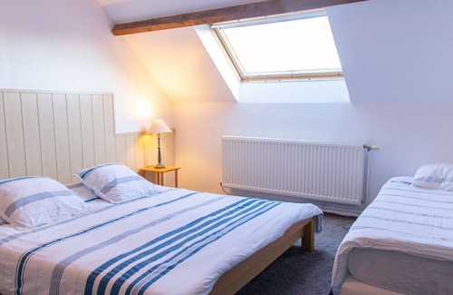 Caffiers Bed & Breakfast | Maison D'hôte La Ferme Du Grand Air - Standard Twin Room with Shared Bathroom 2
