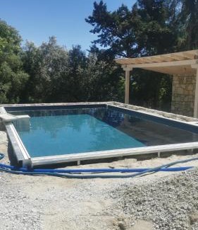 Afytos Villa | Maison Des Oliviers 4 CHAMBRES, PISCINE PRIVEE, MER, PLAGE, VILLAGE
