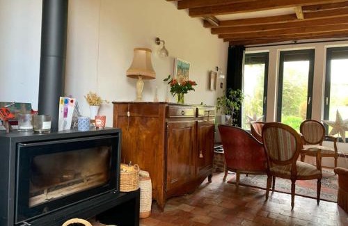 Villemeux-sur-Eure Villa | Maison familiale avec poêle à bois et jardin
