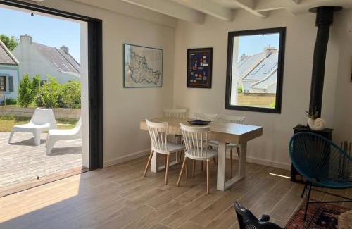 Locmaria House | Maison indépendante à Pouldon, proche plage, 4 chambres, jardin - FR-1-418-262