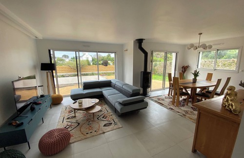 Plobannalec-Lesconil House | Maison Moderne Bourg Plobannalec Lesconil Proche Commerce et MER