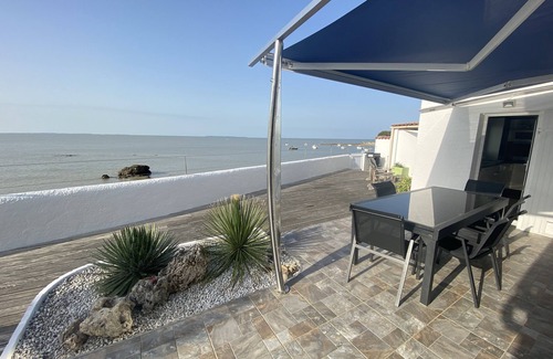 Angoulins House | Maison vue mer piscine chauffée sud La Rochelle 6 pers 3 ch 4 lits accès mer